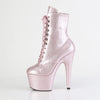 ADORE-1020GP Plateau Stiefeletten Rosa Glitzer von Pleaser – Ansicht 3