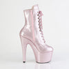 ADORE-1020GP Plateau Stiefeletten Rosa Glitzer von Pleaser – Ansicht 5