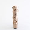 ADORE-1020GP Plateau Stiefeletten Gold mit Glitzer von Pleaser – Ansicht 2