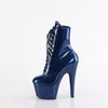 ADORE-1020GP Plateau Stiefeletten Blau von Pleaser – Ansicht 3
