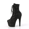 ADORE-1020GWR Plateau Stiefeletten - Schwarz von Pleaser – Ansicht 3