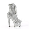 ADORE-1020GWR Plateau Stiefeletten - Silber von Pleaser – Ansicht 5