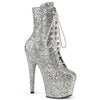 ADORE-1020GWR Plateau Stiefeletten - Silber von Pleaser