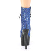ADORE-1020MG Plateau Stiefeletten Blau Lila Glitzer von Pleaser – Ansicht 4
