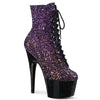 ADORE-1020OMBG Plateau Stiefeletten - Lila von Pleaser