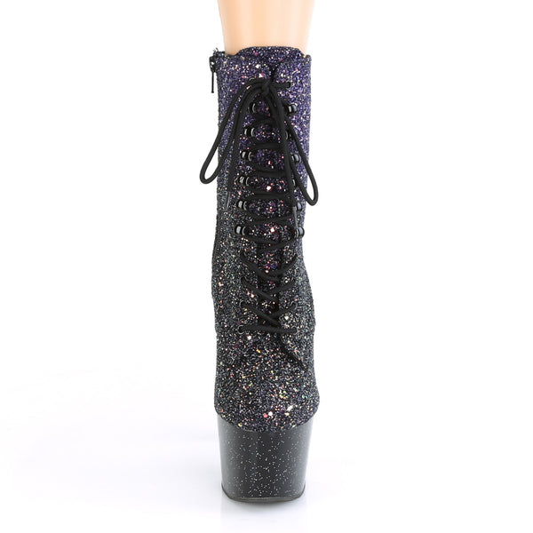 ADORE-1020OMBG Plateau Stiefeletten - Lila von Pleaser – Ansicht 2