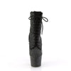 ADORE-1020RM Plateau Stiefeletten - Schwarz von Pleaser – Ansicht 2