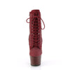 ADORE-1020RM Plateau Stiefeletten - Rot von Pleaser – Ansicht 2
