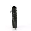 ADORE-1020RS Plateau Stiefeletten Schwarz Glitzer von Pleaser – Ansicht 4