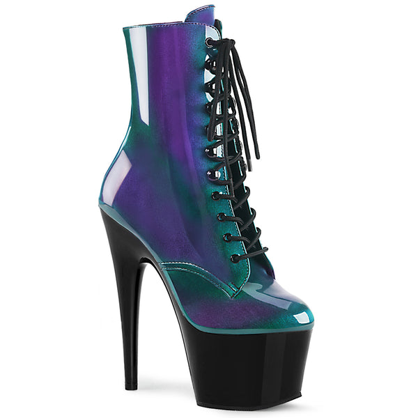 ADORE-1020SHG Plateau Stiefeletten - Lila | Pleaser