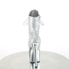ADORE-1020SQ-02 Plateau Stiefeletten Silber/Glitzer von Pleaser – Ansicht 4