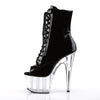 ADORE-1021 Plateau Stiefeletten - Schwarz/Transparent von Pleaser – Ansicht 3
