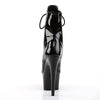 ADORE-1021 Plateau Stiefeletten Schwarz Lack von Pleaser – Ansicht 4