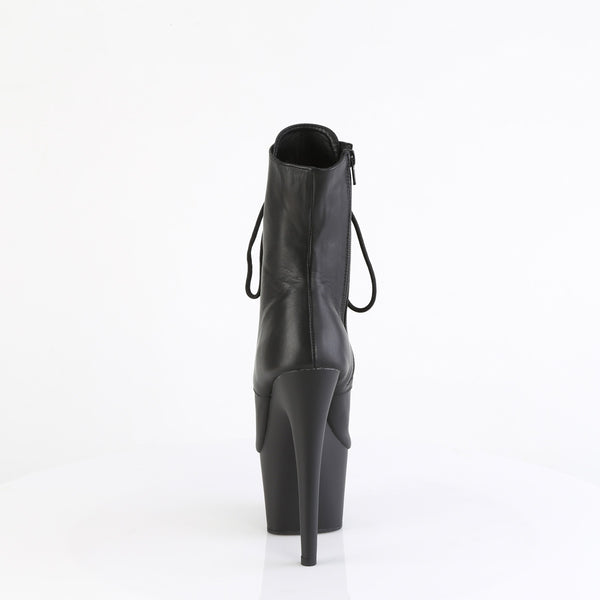 ADORE-1021 Plateau Stiefeletten Schwarz Matt von Pleaser – Ansicht 4