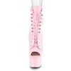 ADORE-1021 Plateau Stiefeletten Pink von Pleaser – Ansicht 2