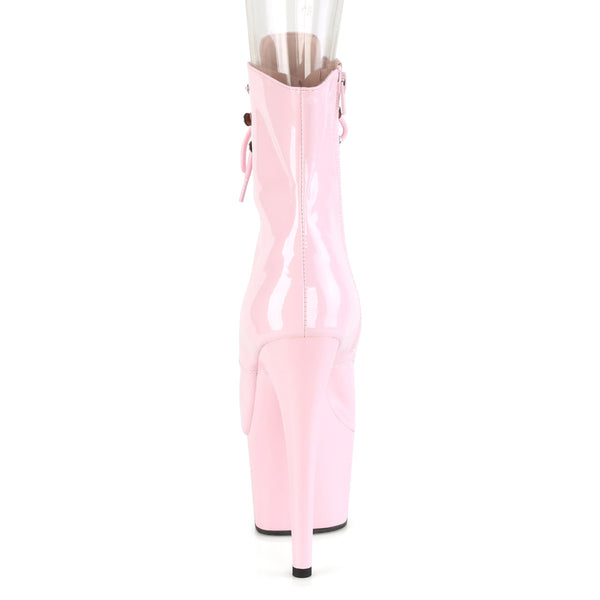 ADORE-1021 Plateau Stiefeletten Pink von Pleaser – Ansicht 4