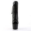ADORE-1021 Plateau Stiefeletten Schwarz von Pleaser – Ansicht 2