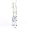 ADORE-1021C Plateau Stiefeletten Transparent von Pleaser – Ansicht 4