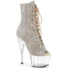 ADORE-1021C-RS Plateau Stiefeletten Mehrfarbig von Pleaser