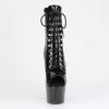 ADORE-1021GP Plateau Stiefeletten Schwarz von Pleaser – Ansicht 2
