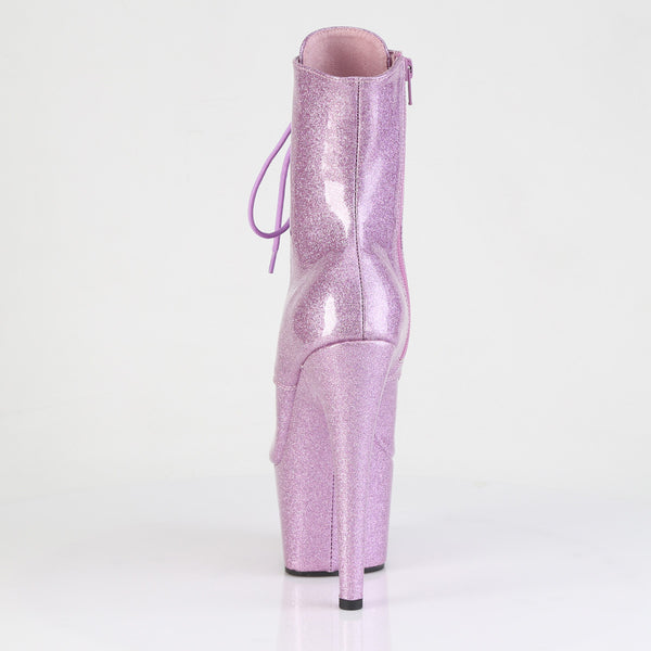 ADORE-1021GP Plateau Stiefeletten Lila/Violett von Pleaser – Ansicht 4