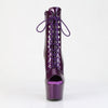 ADORE-1021GP Plateau Stiefeletten Violett von Pleaser – Ansicht 2