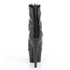 ADORE-1031 Plateau Stiefeletten - Schwarz mit Steinchen von Pleaser – Ansicht 4