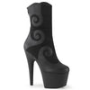 ADORE-1034 Plateau Stiefeletten Schwarz von Pleaser