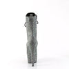 ADORE-1040GR Plateau Stiefeletten Silber von Pleaser – Ansicht 4