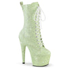 ADORE-1040GR - Plateau Stiefeletten - Grün von Pleaser