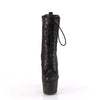 ADORE-1040SPF Plateau Stiefeletten Schwarz Lila von Pleaser – Ansicht 2