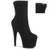 ADORE-1042 Plateau Stiefeletten - Schwarz von Pleaser