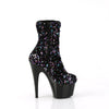 ADORE-1042SQ Plateau Stiefeletten Schwarz von Pleaser – Ansicht 5
