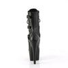 ADORE-1043 Plateau Stiefeletten Schwarz Matt von Pleaser – Ansicht 4