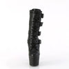 ADORE-1046 Plateau Stiefeletten Schwarz Matt von Pleaser – Ansicht 2