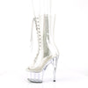 ADORE-1050C Plateau Stiefel - Transparent von Pleaser – Ansicht 3