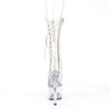 ADORE-1050C Plateau Stiefel - Transparent von Pleaser – Ansicht 4