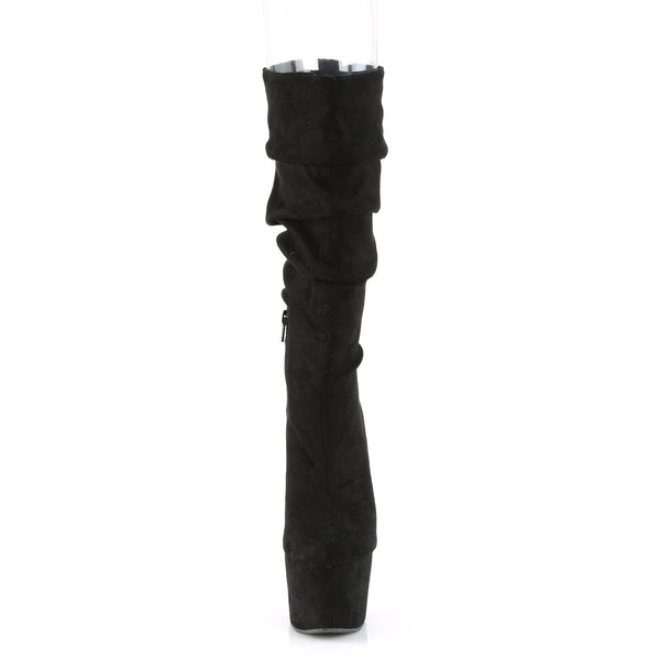 ADORE-1061 Plateau Stiefel Schwarz von Pleaser – Ansicht 2