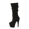 ADORE-1061 Plateau Stiefel Schwarz von Pleaser – Ansicht 3