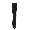 ADORE-1061 Plateau Stiefel Schwarz von Pleaser – Ansicht 4