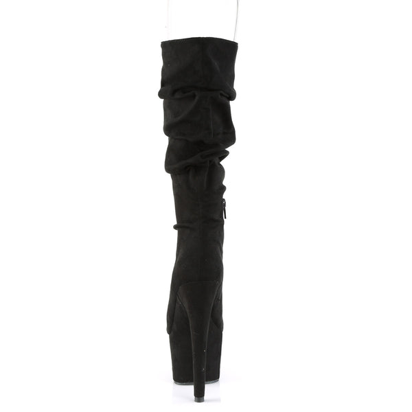 ADORE-1061 Plateau Stiefel Schwarz von Pleaser – Ansicht 4