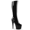 ADORE-2000 Plateau Stiefel Schwarz von Pleaser