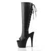 ADORE-2018 Plateau Stiefel Schwarz von Pleaser – Ansicht 3