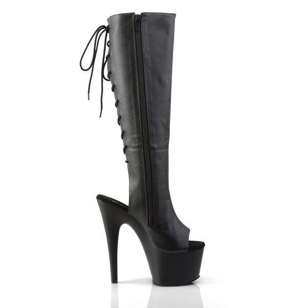 ADORE-2018 Plateau Stiefel Schwarz von Pleaser – Ansicht 5