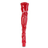 ADORE-3000 Stiefel Rot | Pleaser
