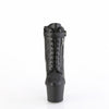 ADORE-700-05 Plateau Stiefeletten - Schwarz Leder von Pleaser – Ansicht 2
