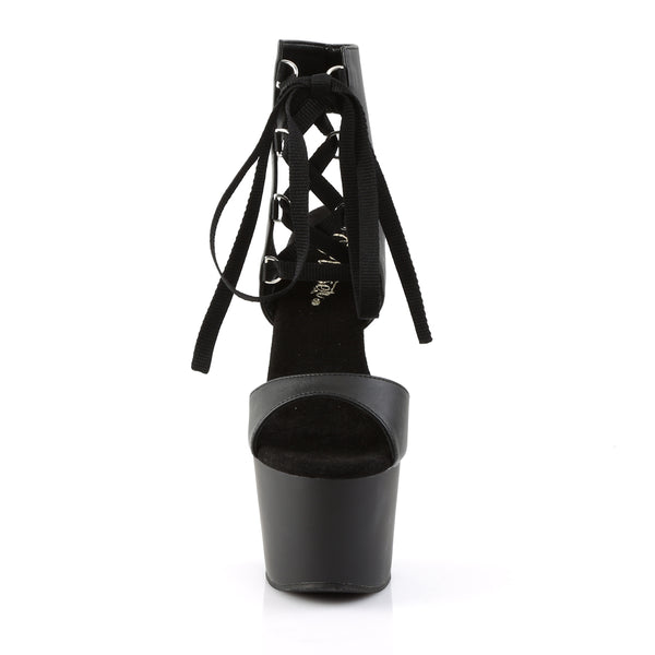 ADORE-700-14 Plateau Sandaletten - Schwarz | Pleaser