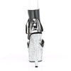 ADORE-700-14LG Plateau Sandaletten - Silber | Pleaser