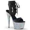 ADORE-700-14LG Plateau Sandaletten - Silber | Pleaser