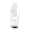 ADORE-701 Plateau Pantoletten Transparent | Pleaser SALE